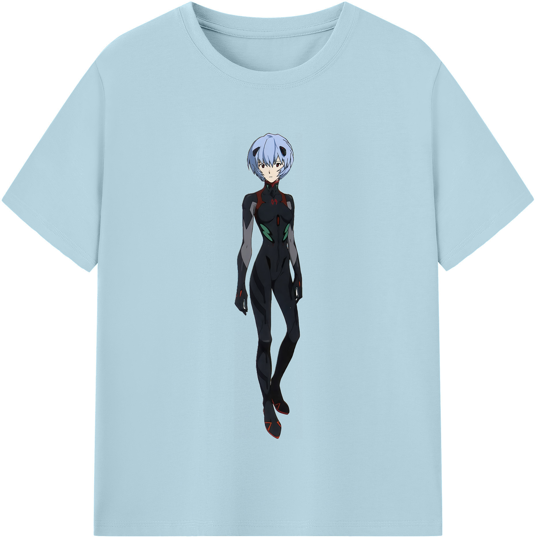 （画像用） EVA 新世紀エヴァンゲリオン 綿100％半袖Tシャツ（フロントプリント）